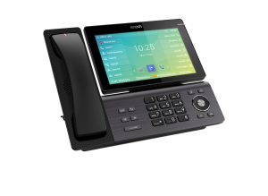 Snom D895M IP-Tischtelefon mit integriertem DECT-Hörer und 8-Zoll-Touchdisplay